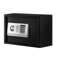 UL-TECH 16L Digital Security Safe Box – Steel, Black, with Twin-Bolt Lock, Digital Keypad, Alarm, and Emergency Keys UL-TECH 16L Digital Security Safe Box – Steel, Black, with Twin-Bolt Lock, Digital Keypad, Alarm, and Emergency Keys
