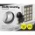UL-TECH Digital Security Safe Box - Steel, 50x35x30.5cm, Twin-Bolt Lock, Keypad & Alarm, Wall Mountable, Black