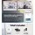 UL-TECH 3MP Wireless CCTV Bullet Cameras (2-Pack) - Outdoor/Indoor, IP66, P2P, H.264+, IR-CUT, Easy Install