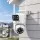 UL-TECH 4MP Dual-Lens Wi-Fi Security Camera Outdoor Indoor Pan Tilt Auto Tracking White