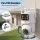 UL-TECH 4MP Dual-Lens Wi-Fi Security Camera Outdoor Indoor Pan Tilt Auto Tracking White