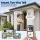 UL-TECH 4MP Dual-Lens Wi-Fi Security Camera Outdoor Indoor Pan Tilt Auto Tracking White