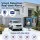 UL-TECH 4CH 5MP PoE NVR Security Camera System with Colour Night Vision and Two-Way Audio