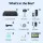UL-TECH 4CH 5MP PoE NVR Security Camera System with Colour Night Vision and Two-Way Audio