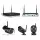 UL-TECH 8CH Wireless CCTV System: 3MP HD, 4 Cameras, H.264+ Compression, Remote Access, Easy Setup, 1-Year Warranty