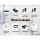 UL-TECH Wireless CCTV Security System: 8CH NVR, 6 Bullet Cameras, 3MP HD, H.264+, Remote Access, 1-Year Warranty
