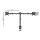 Artiss Dual Monitor Arm Desk Mount - Heavy-Duty Steel, Fully Adjustable, 360° Swivel, Fits Up to 32