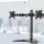 Artiss Dual Monitor Arm Stand, Heavy-Duty Steel, Fits Up to 32