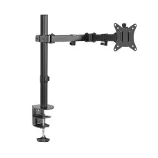Artiss Fully Adjustable Single Monitor Arm Desk Mount, Heavy-Duty Steel, Fits 32