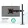 Artiss Fully Adjustable Single Monitor Arm Desk Mount, Heavy-Duty Steel, Fits 32