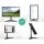 Artiss Fully Adjustable Monitor Arm Desk Mount - 360° Swivel, VESA, Freestanding, No Drilling, Cable Management