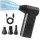 GIANTZ Electric Air Duster 4000mAh Cordless Mini Blower with 3 Speeds and 4 Nozzles Black