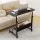 Artiss 80CM Portable Laptop Desk - Height Adjustable Sit Stand Workstation, Steel Frame, MDF Board, Black, 40kg Capacity