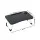 Artiss Foldable Laptop Desk Table, 60x40cm MDF, Adjustable Portable Lap Tray with Cup Holder & Tablet Slot, Black