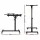 Artiss 360° Rotating Laptop Desk Table with USB Cooler, Adjustable Height, Steel Frame, 60CM, Black – Mobile & Stylish