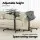 Artiss 360° Rotating Laptop Desk Table with USB Cooler, Adjustable Height, Steel Frame, 60CM, Black – Mobile & Stylish