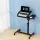 Artiss 360° Rotating Laptop Desk Table with USB Cooler, Adjustable Height, Steel Frame, 60CM, Black – Mobile & Stylish