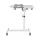 Artiss 60CM White Laptop Desk Table with Fan Cooling | 360° Rotating Stand, Adjustable Height & Tilt | Mobile Workspace