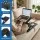 Artiss Aluminium Adjustable Laptop Stand Foldable Lap Desk Portable 10–15.6 inch Computer Riser Black