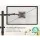 Artiss Dual Monitor Arm Desk Mount with Laptop Tray, Steel, Fits Up to 32