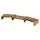 Artiss Dual Monitor Stand Riser Adjustable Rotating Extendable Top MDF 80–112 cm Rustic Brown Ergonomic