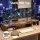 Artiss Dual Monitor Stand Riser Adjustable Rotating Extendable Top MDF 80–112 cm Rustic Brown Ergonomic
