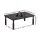 Artiss Adjustable Monitor Stand Riser - 3 Heights, Metal Frame, 20kg Capacity, Black, 37x23.5cm, For Desks & Laptops