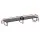 Artiss 100cm Black Dual Monitor Stand & Desk Organiser, 30kg Capacity, Ergonomic Riser with Non-Slip Feet, Easy Assembly