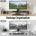 Artiss 100cm Black Dual Monitor Stand & Desk Organiser, 30kg Capacity, Ergonomic Riser with Non-Slip Feet, Easy Assembly