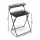 Artiss Foldable Laptop Desk with Adjustable Tabletop Sturdy Steel Frame Thick 15mm MDF Black 65x44x93.5cm
