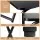 Artiss Foldable Laptop Desk with Adjustable Tabletop Sturdy Steel Frame Thick 15mm MDF Black 65x44x93.5cm