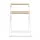 Artiss Oak Foldable Laptop Desk with Adjustable Tilt Tabletop Steel Frame Thick 15mm MDF Top 20kg Capacity 65x44x93.5cm