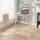 Artiss Oak Foldable Laptop Desk with Adjustable Tilt Tabletop Steel Frame Thick 15mm MDF Top 20kg Capacity 65x44x93.5cm