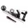 Weisshorn Metal Detector Kit 180mm Deep LCD Screen, Waterproof Pinpointer, Adjustable Shaft, Headphones Included