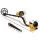 Weisshorn Metal Detector 180MM Deep Sensitive Waterproof LCD Pinpointer Set Gold Silver Treasure Hunter Yellow