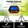 Weisshorn Metal Detector 180MM Deep Sensitive Waterproof LCD Pinpointer Set Gold Silver Treasure Hunter Yellow
