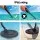 Weisshorn Metal Detector LCD 220MM Deep Waterproof Pinpointer Set, 250MM Coil, 360° Side-Scan, Adjustable Shaft