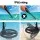 Weisshorn Metal Detector 160MM Deep Sensitive Waterproof Pinpointer Set with LED, Headphones, Adjustable Shaft, 2 Modes
