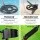 Weisshorn Metal Detector Set 180MM Deep Sensitive Waterproof Pinpointer Treasure Hunter Kit Black Adjustable Shaft