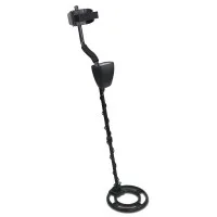 Weisshorn Metal Detector 220MM Deep Sensitive Waterproof Gold Treasure Hunter LCD with Headphones, Black