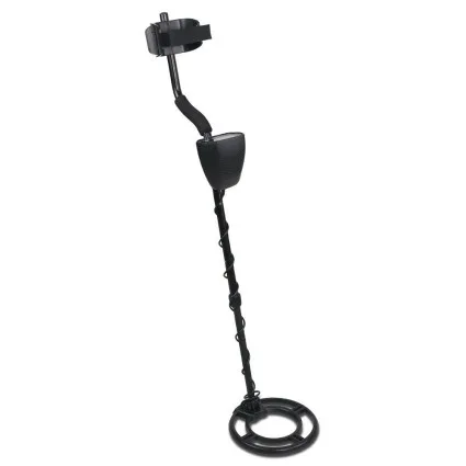 Weisshorn Metal Detector 220MM Deep Sensitive Waterproof Gold Treasure Hunter LCD with Headphones, Black