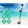 Weisshorn Metal Detector 160MM Deep Sensitive Waterproof Gold Treasure Hunter with LED Display and Headphones Black