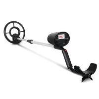 Weisshorn Metal Detector 180MM Deep Sensitive Waterproof Gold Digger, Adjustable Length, DISC Setting, Black