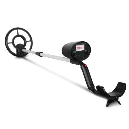 Weisshorn Metal Detector 180MM Deep Sensitive Waterproof Gold Digger, Adjustable Length, DISC Setting, Black