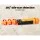 Weisshorn Waterproof Metal Detector Pinpointer 40mm Sensitive Handheld 360° Search, Vibrate Alarm, Orange