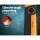 Weisshorn Waterproof Metal Detector Pinpointer 40mm Sensitive Handheld 360° Search, Vibrate Alarm, Orange