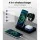 Devanti 4-in-1 Wireless Charger Station, Fast Charging, Foldable, Black, Qi-Certified for Phone, iWatch, Airpods