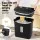 Devanti 12L Cross-Cut Shredder - 8-Sheet Capacity, Secure Home & Office Use, Credit Card Shredding, Overheat Protection