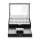Embellir 12 Grids Faux Leather Watch Box Organiser - 2-Tier Jewellery Storage with Glass Lid, Suede Lining, 30x20x13cm