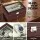 Embellir 12 Grids Watch Box Organiser | Two-Tier Faux Leather Jewellery Display Case with Glass Lid & Pull-Out Drawer